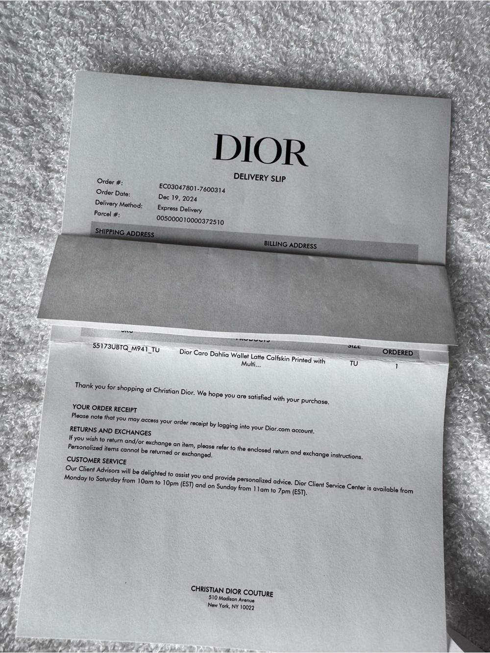 Dior Wallet from Cabinet de Curiosites Collection - like new - Picture 8 of 10